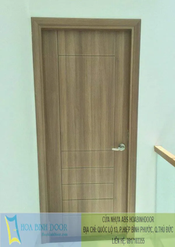 cửa nhựa abs tại công trình