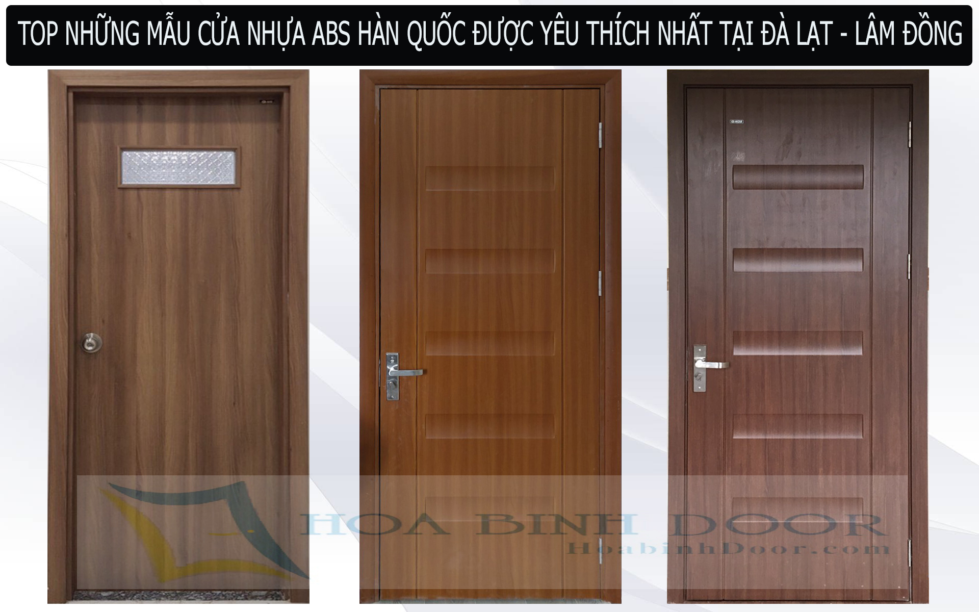 Giá Cửa Nhựa ABS Hàn Quốc Tại Đà Lạt - Lâm Đồng
