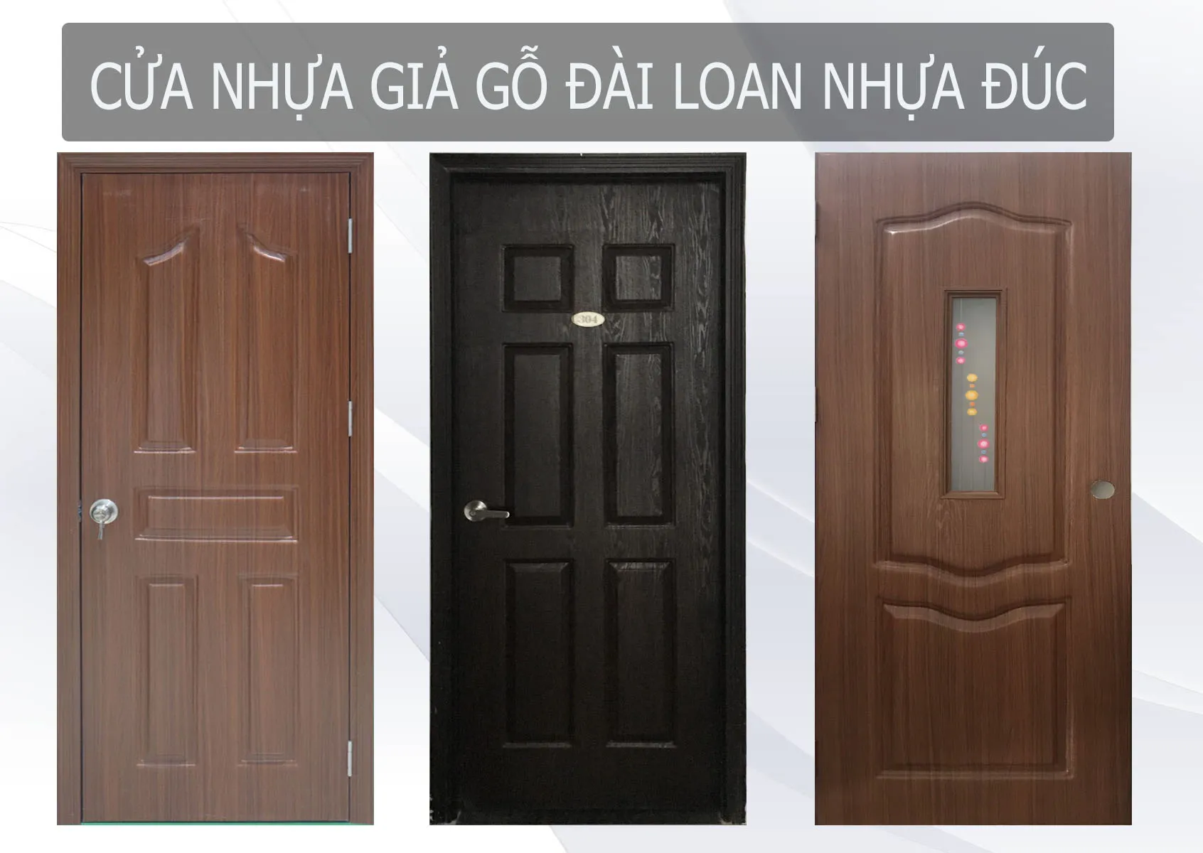 Giá Cửa Nhựa Giả Gỗ Đài Loan Tại Long