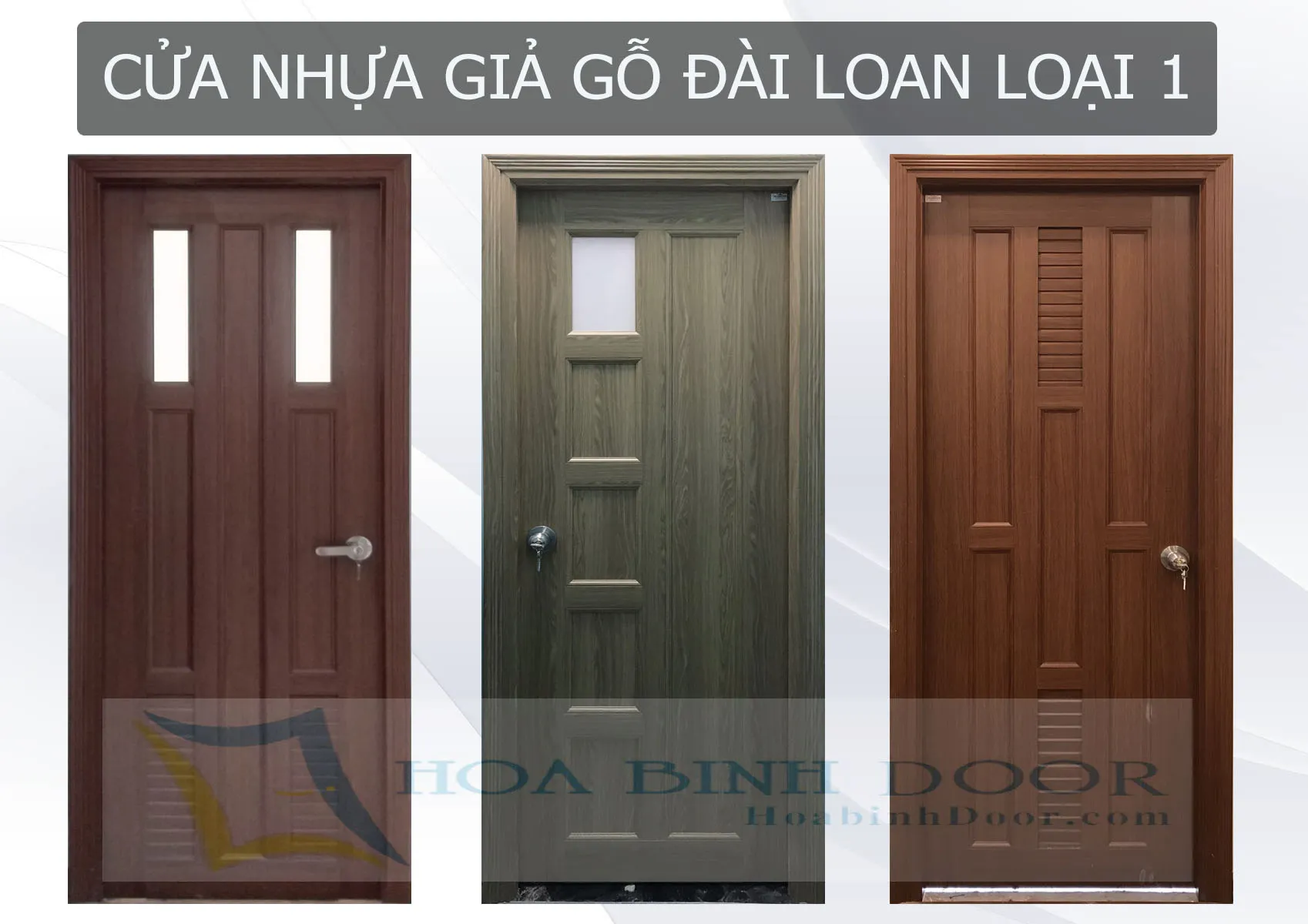 Giá Cửa Nhựa Giả Gỗ Đài Loan Tại Long