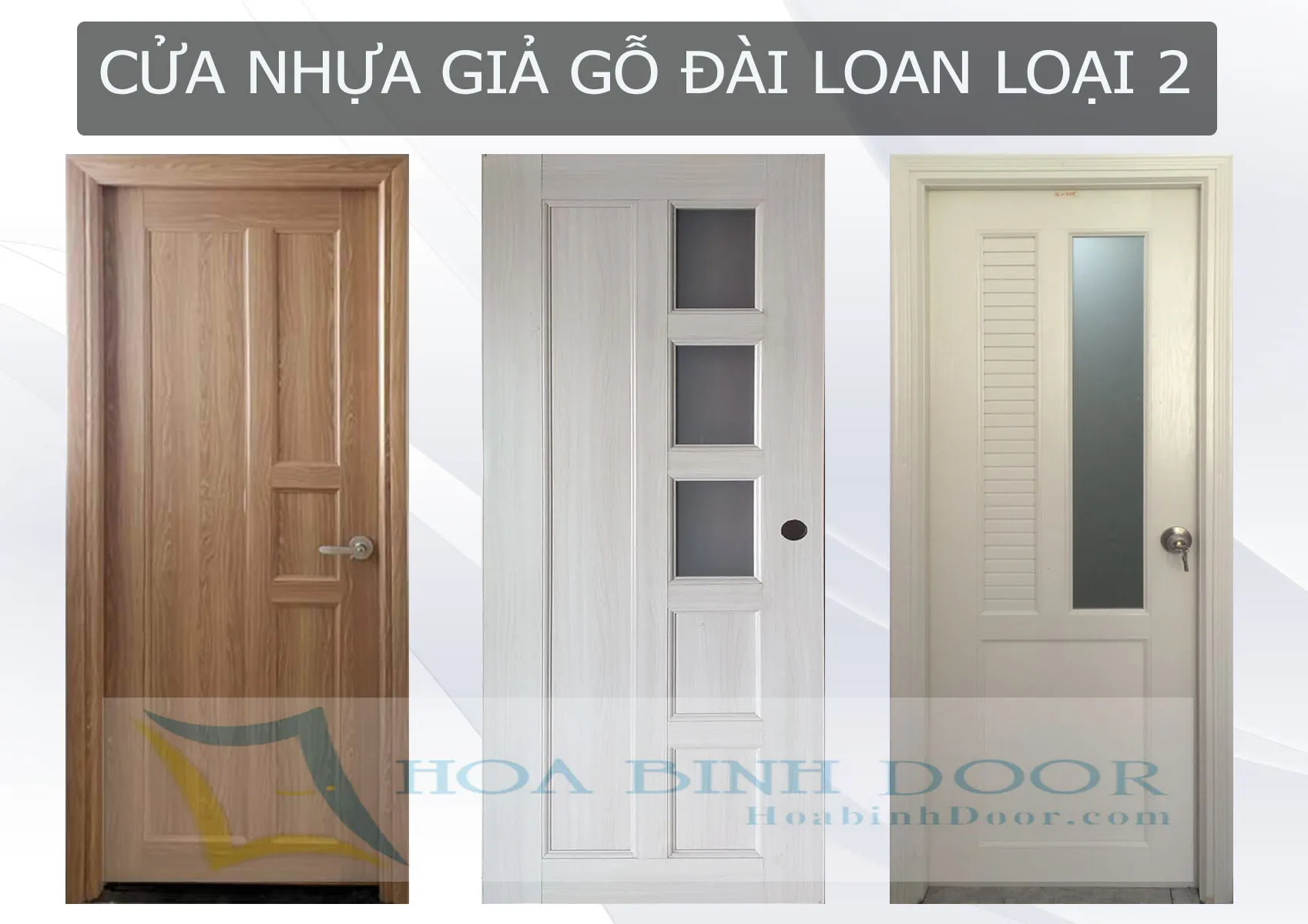 Giá Cửa Nhựa Giả Gỗ Đài Loan Tại Long