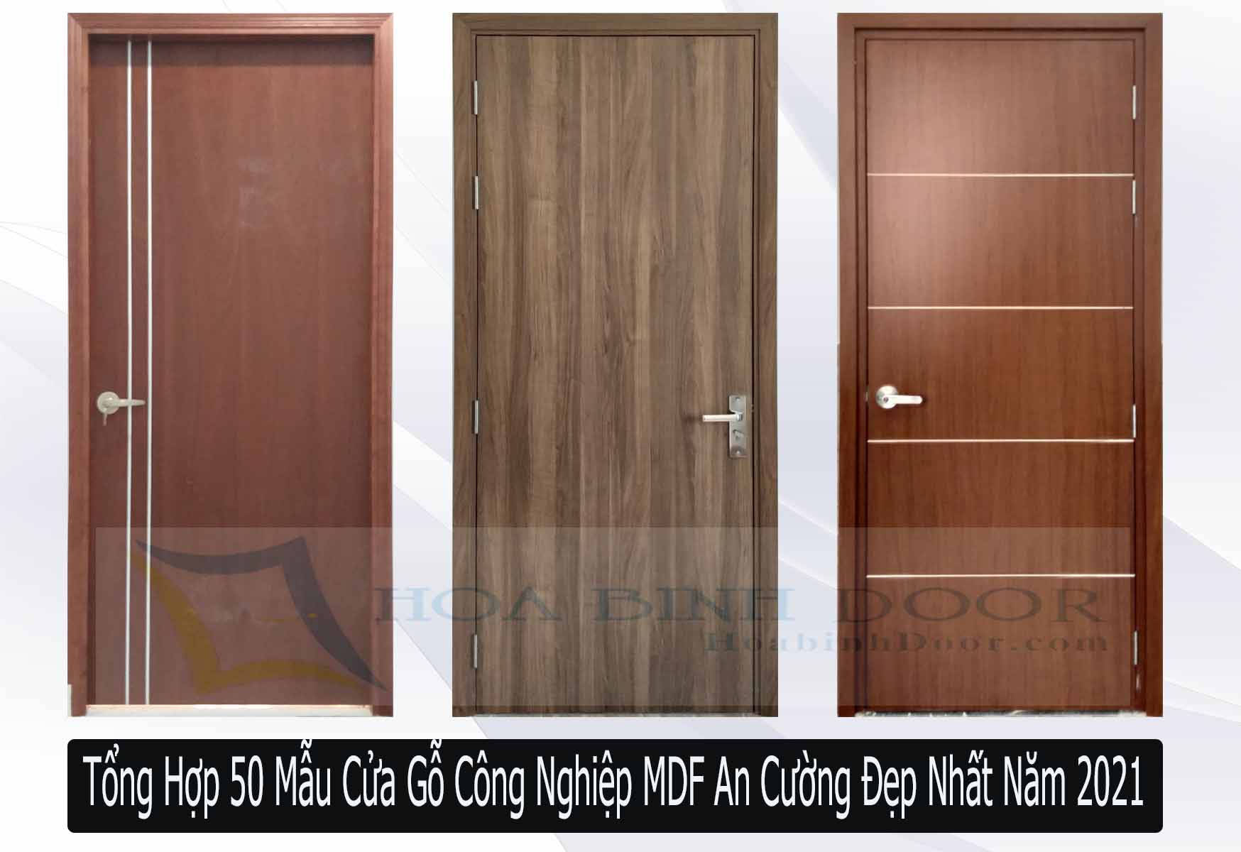 Tổng Hợp 50 Mẫu Cửa Gỗ Công Nghiệp MDF An Cường