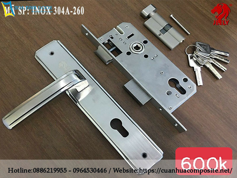 KHÓA CỬA NHỰA COMPOSITE