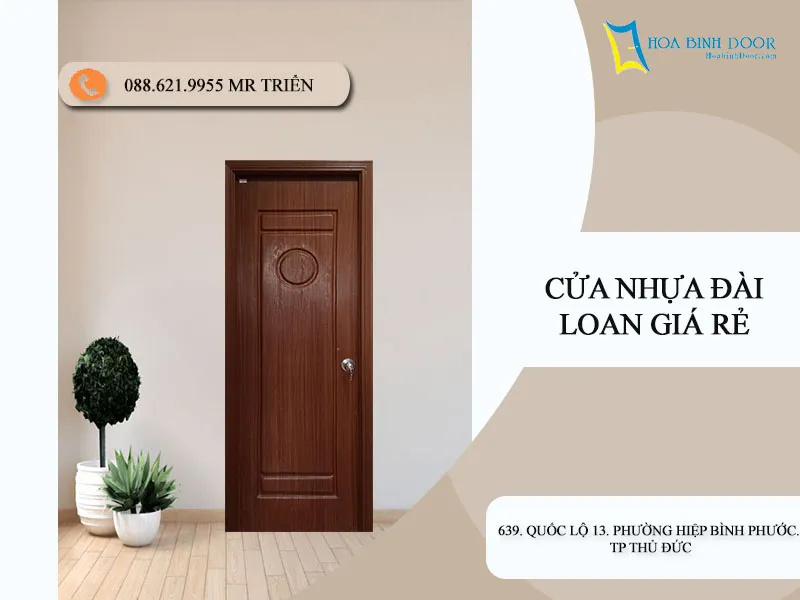 MẪU CỬA NHỰA ĐÀI LOAN