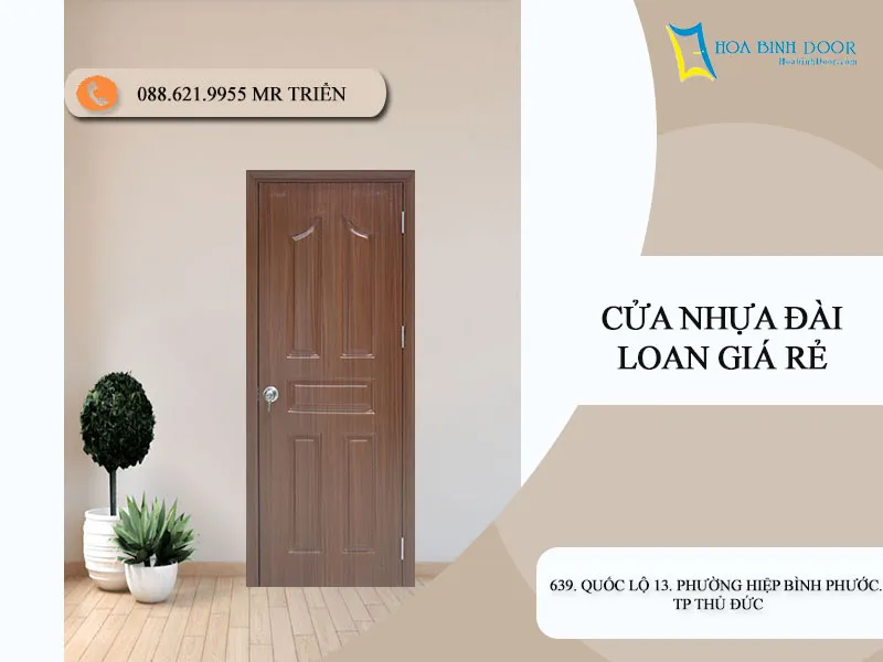 CỬA NHỰA ĐÀI LOAN