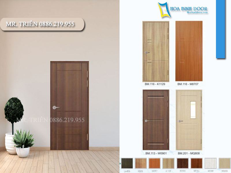 mẫu cửa nhựa abs hàn quốc năm 2022