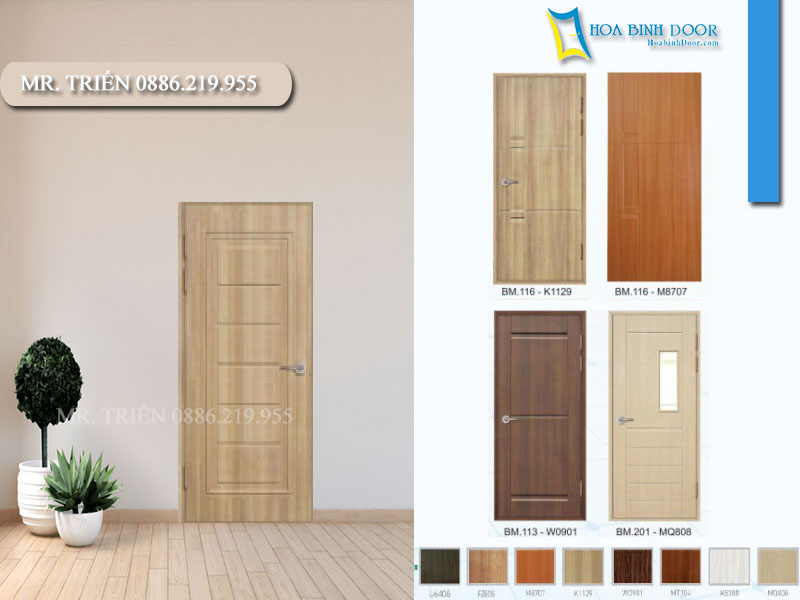 MẪU CỬA NHỰA ABS HÀN QUỐC