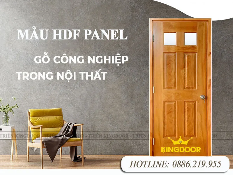 cửa gỗ công nghiệp năm 2023