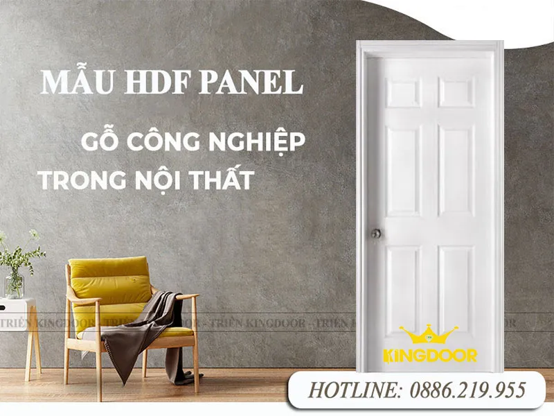 cửa gỗ công nghiệp năm 2023